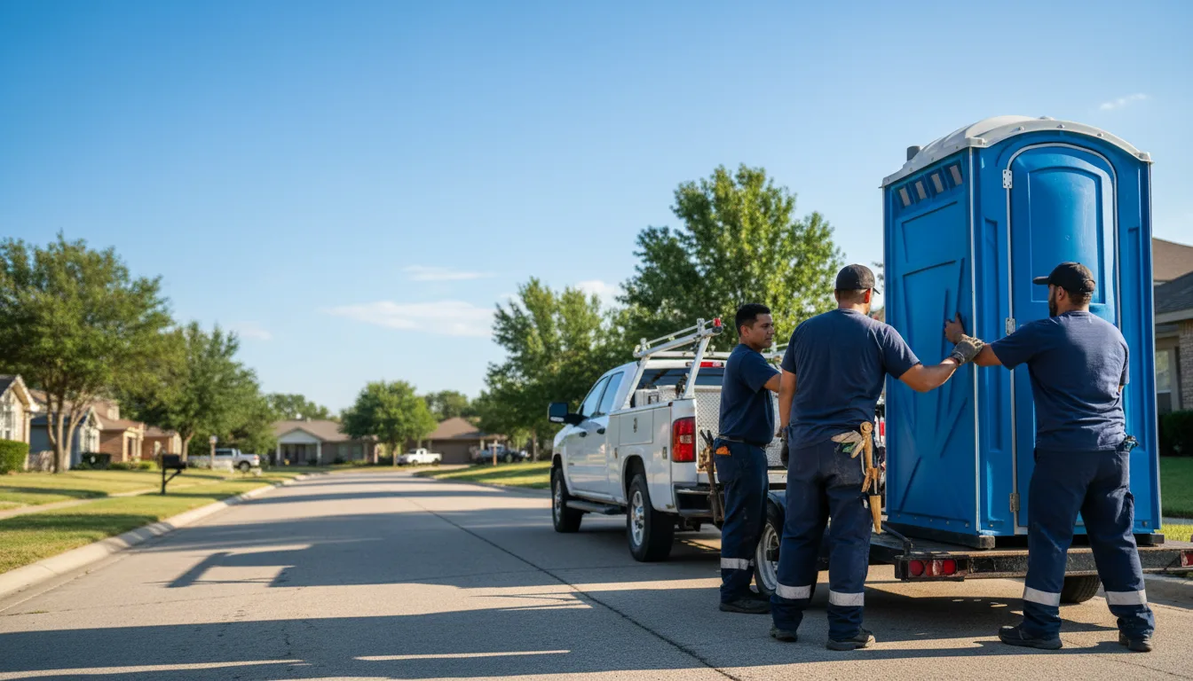 Portable Toilet Rental in Hills, IA near me